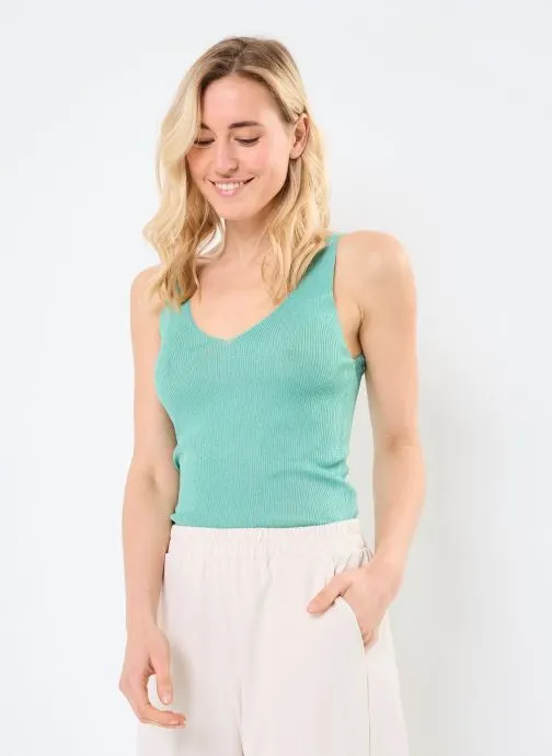 Hemdjes Paillette dames blauw