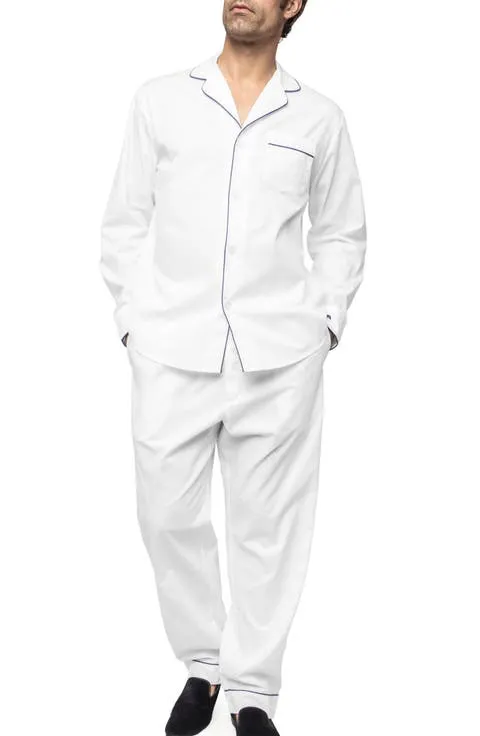 Classic Cotton Twill Pajama Set