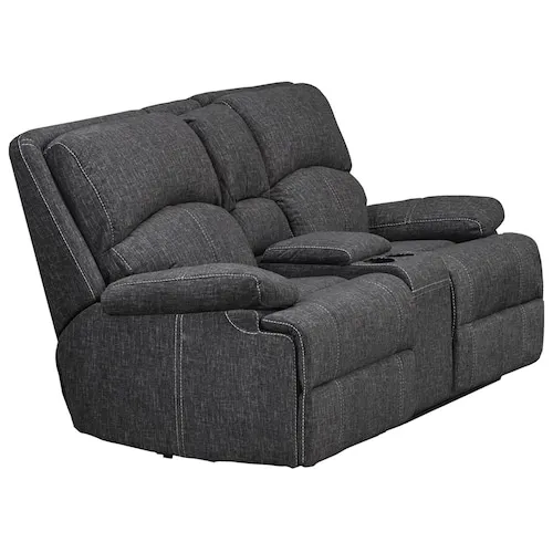 2-seat Caera Recliner Loveseat, Grey