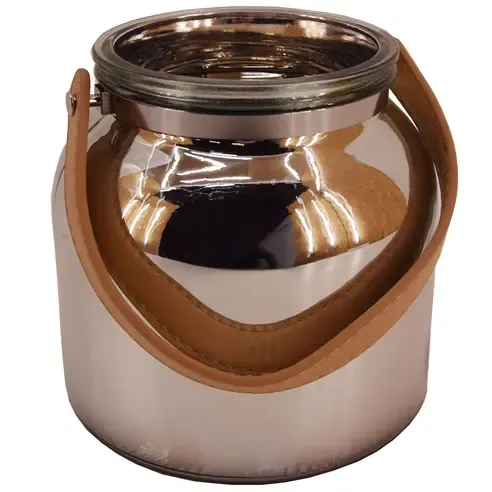 Windlicht - silber - verschiedene Größen