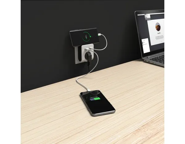 Adaptateur double chargeur USB-A + USB-C