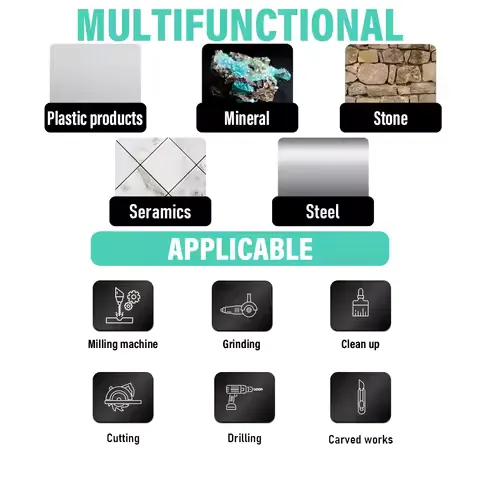 HILDA 500W Green Engraver Electric Drill 6-Position Variable Speed High-Power Woodworking Rotary Tools Set Grinder Polishing