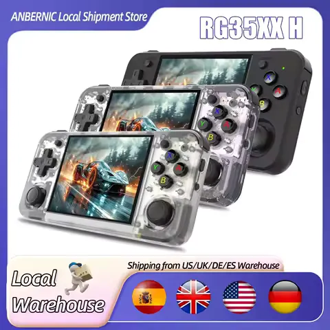 ANBERNIC RG35XX H Retro Handheld Game Video Player Console 3.5Inch IPS full viewing angle H700 quad HD Bluetooth 3300 mAh Gift