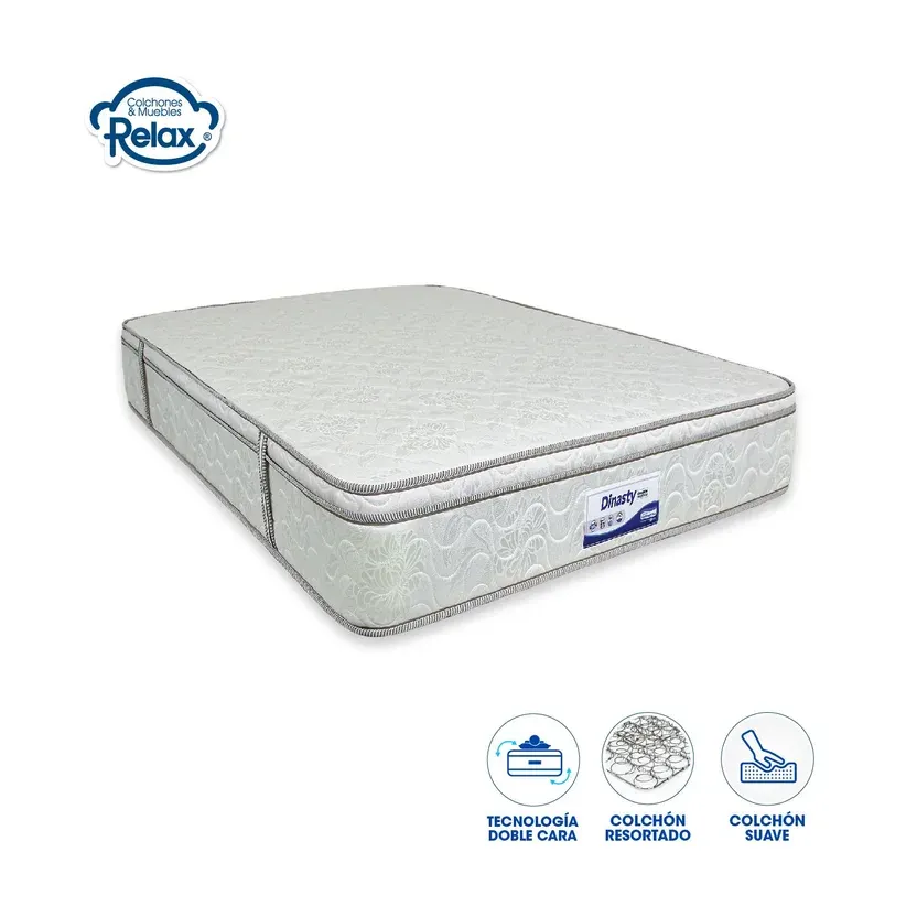 Colchón Dinasty Suprem Top Sencillo 100x190x22