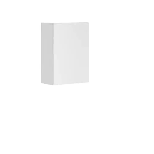 Alexandria 21 in. W x 30 H x 12 D Ready to Assemble Kitchen 1-Door Wall Cabinet, White
