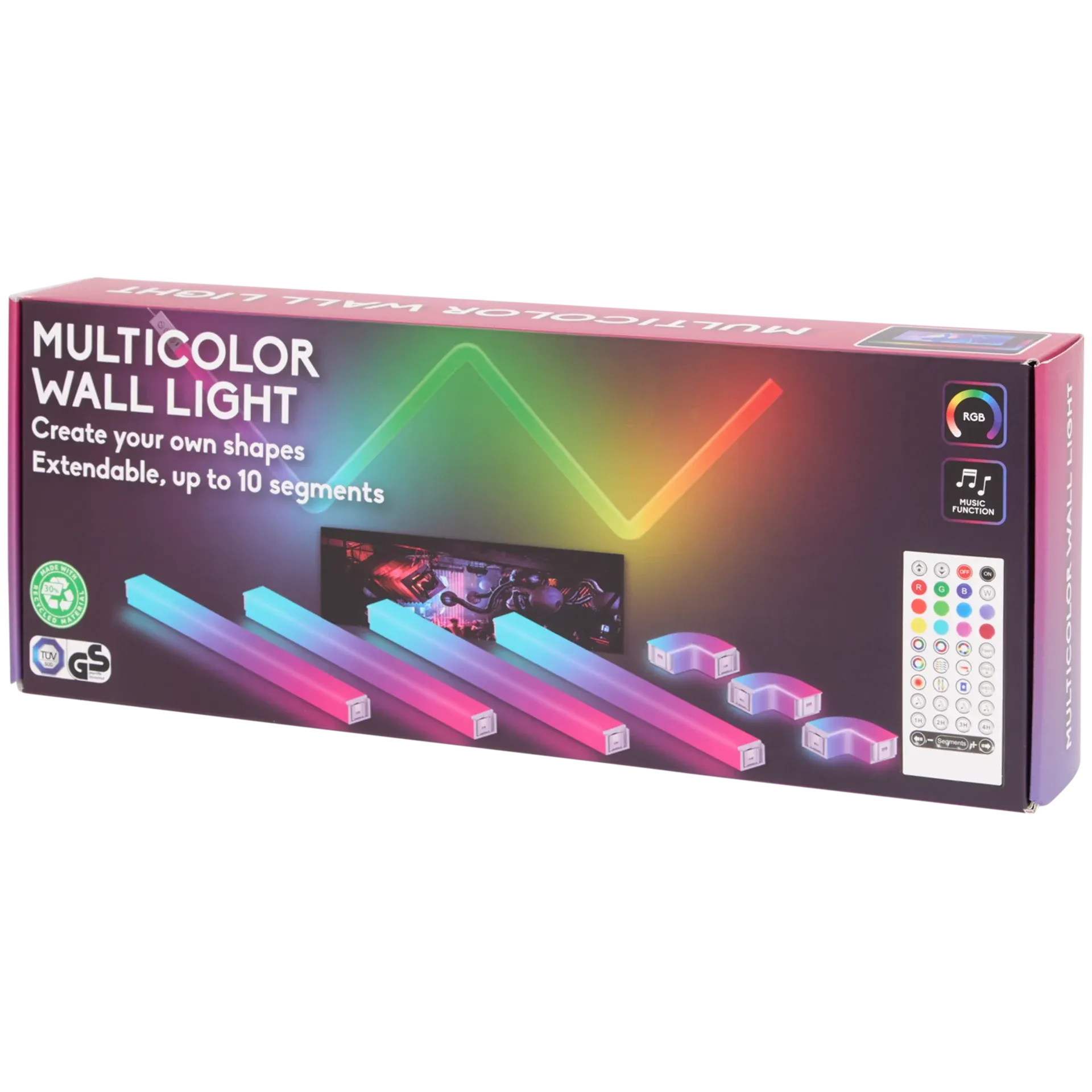 Tubo multicolor