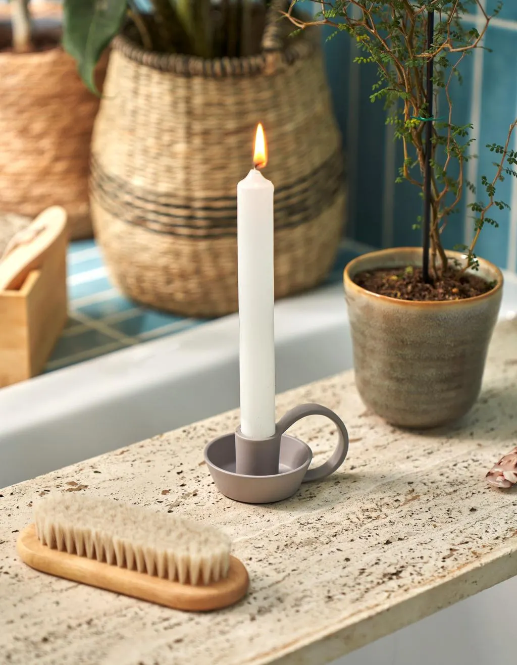 Kronelys 19 cm 10 stk