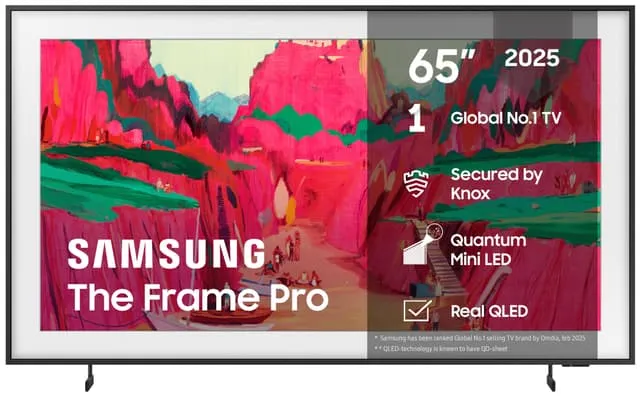 Samsung 65” The Frame Pro Neo QLED 4K Edge MiniLED Smart TV (2025)