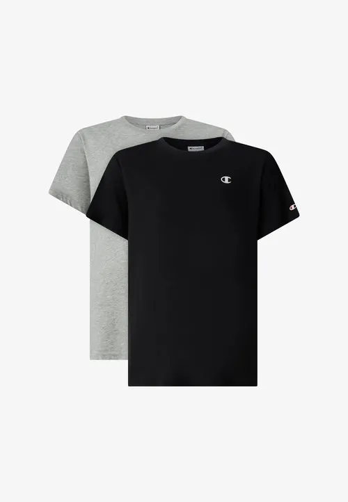 ICONS CONTRAST UNISEX 2 PACK - T-shirts - black
