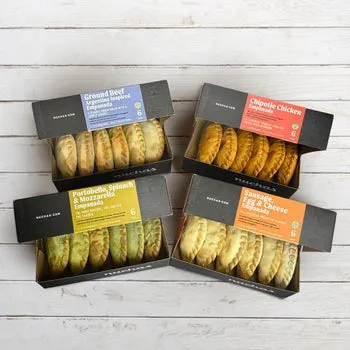 Nuchas Empanadas Variety Combo, 4 Boxes, 24 Units Total