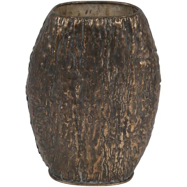 Decoratievaas Mingardo M brons ovaal