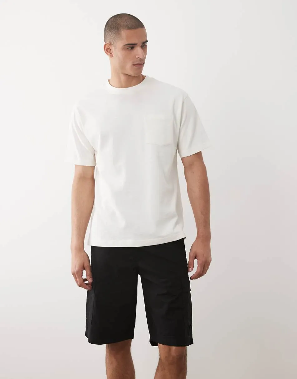 Jack & Jones cargo short in black