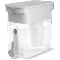 Culligan with ZeroWater Technology 23-Cup Water Filter Dispenser – Includes 5-Stage Advanced Water Filter, Certified to Reduce Lead, Total PFAS (Forever Chemicals), Mercury, Fluoride, and Chlorine