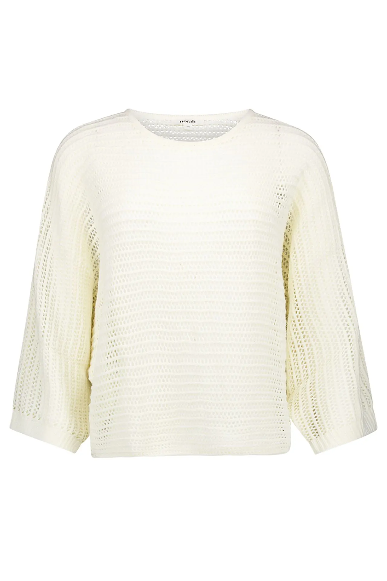 Off-white gebreide trui