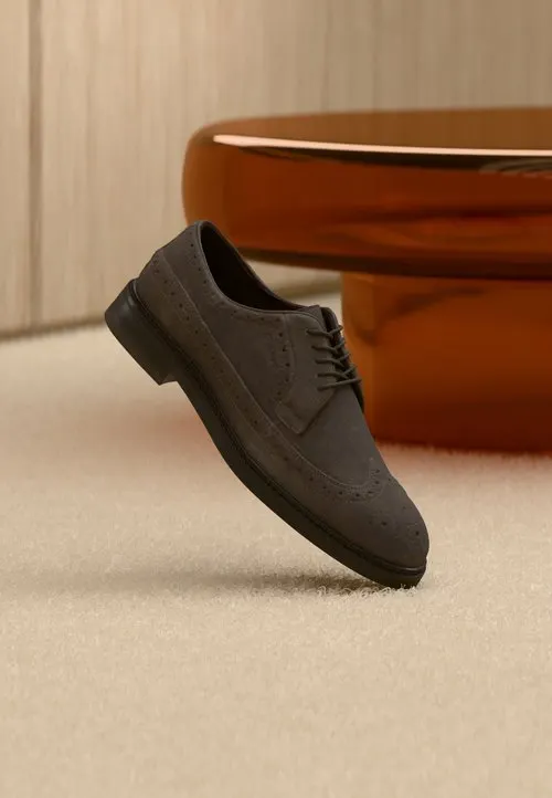 BIDFORD - Snøresko - dark brown