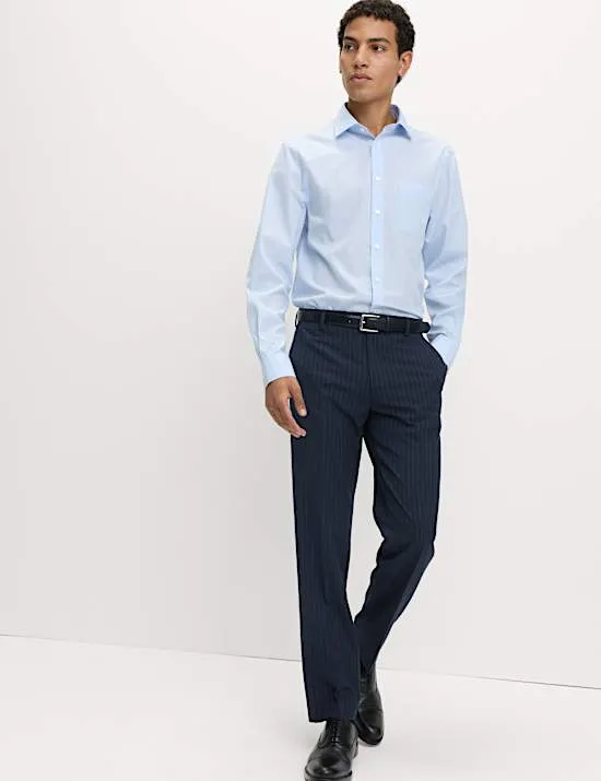 3 Pack Regular Fit Easy Iron Long Sleeve Shirts