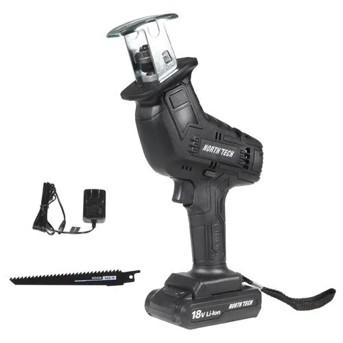 North Tech® 18-Volt Cordless Reciprocating Saw Kit