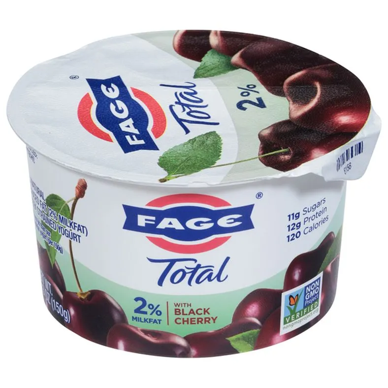 FAGE Reduced Fat Strained Black Cherry Greek Yogurt
