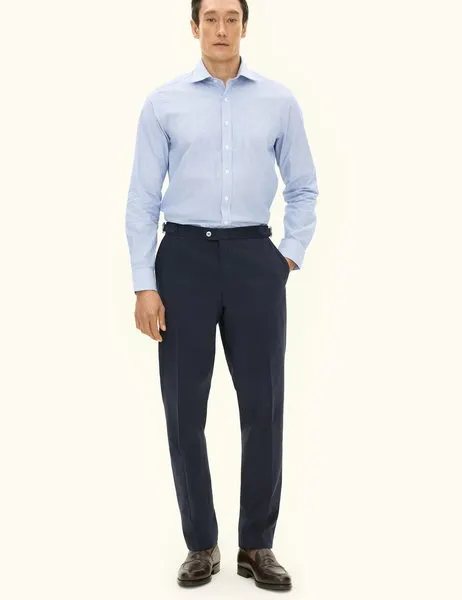 Dandy Side Adjuster Trousers Navy