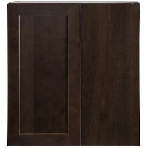 Edson Assembled 27x12.5x30 in. Blind Wall Corner Cabinet in Dusk