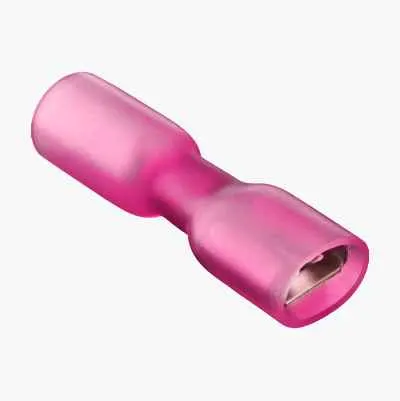 Spade connector socket, 0,5–1,5 mm, 10-pack