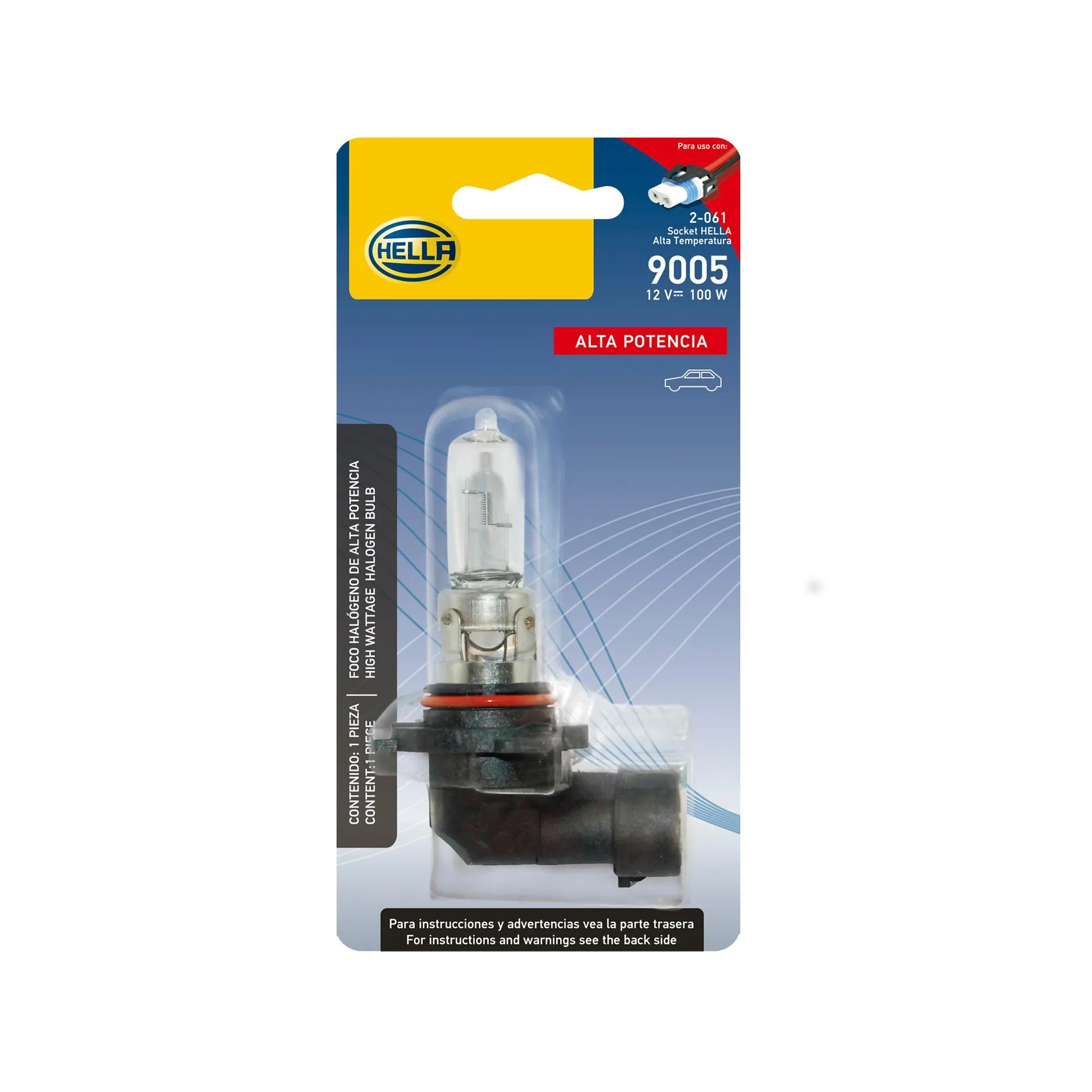 Hella Faro de Luz 9005HWBL1