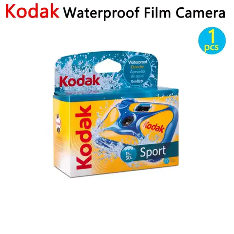 Original Kodak Single Use Disposable Film Camera 27 39 Sheets Exposure Photos ( Daylight / HD Power Flash / Waterproof )Camera