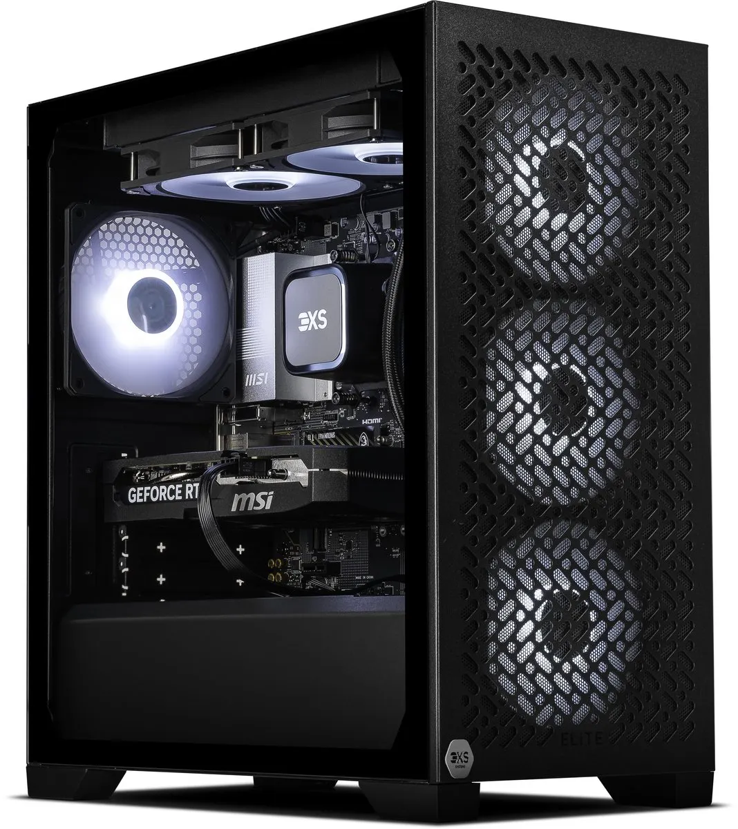 Scan 3XS Systems Elite – Stage 4 Gaming PC – MSI RTX 5070 12GB – Ryzen 5 7500X3D – Corsair DDR5 32GB – MSI 1TB SSD – 750w PSU - 1440p Ultra Gaming