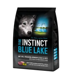 PURE INSTINCT BLUE LAKE mit Huhn, Ente für Hunde 1 kg