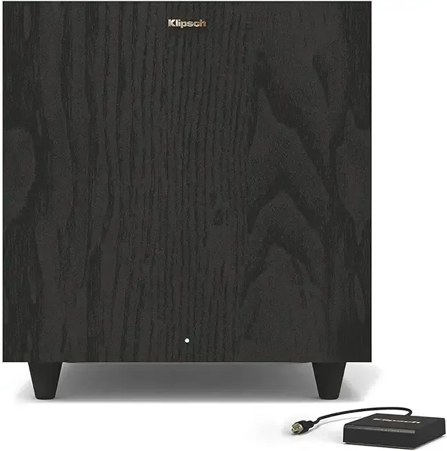 Klipsch R-80SWi 8-inch 150W Wireless Subwoofer with High Performance Driver for Deep Bass Black