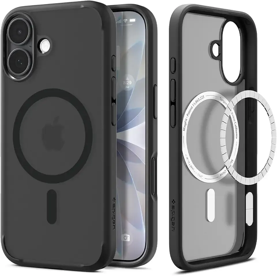 Spigen for iPhone 17 Case, Frost Black