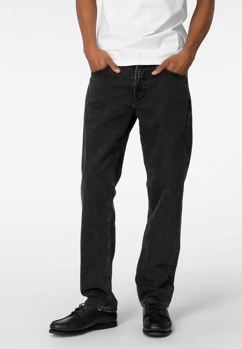 LOOSE LENNY - Jeans straight leg - stonewash black