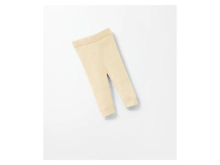 Pantalón de punto para bebé, algodón 100% orgánico.