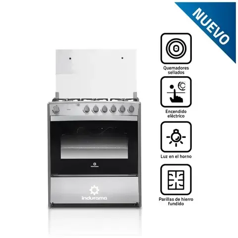 COCINA CATALUÑA QZ 6 QUEMADORES A GAS CROMA