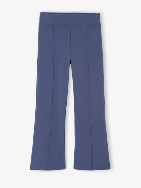 Legging sport large fille - bleu moyen