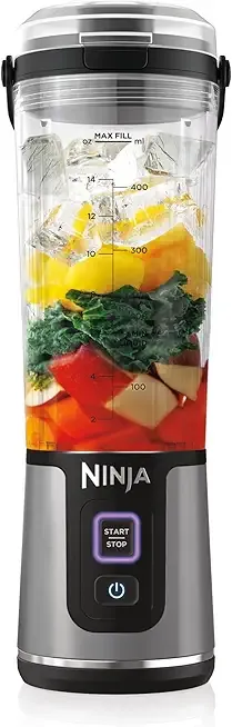 Blast Portable Blender | Cordless | 18-oz. Vessel | Personal Mixer for Shakes & Smoothies | BPA Free | Leakproof Lid & Sip Spout | USB-C Rechargeable | Dishwasher Safe Parts | Black | BC151BK