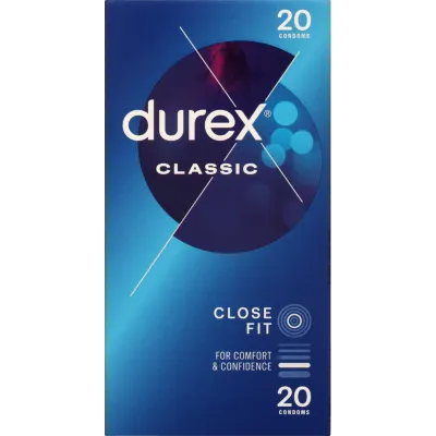 Durex Classic Condoms 20s