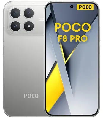 POCO F8 Pro, 16,7 cm (6.59"), 2510 x 1156 Pixel, 12 GB, 512 GB, 50 MP, Silber, Titan