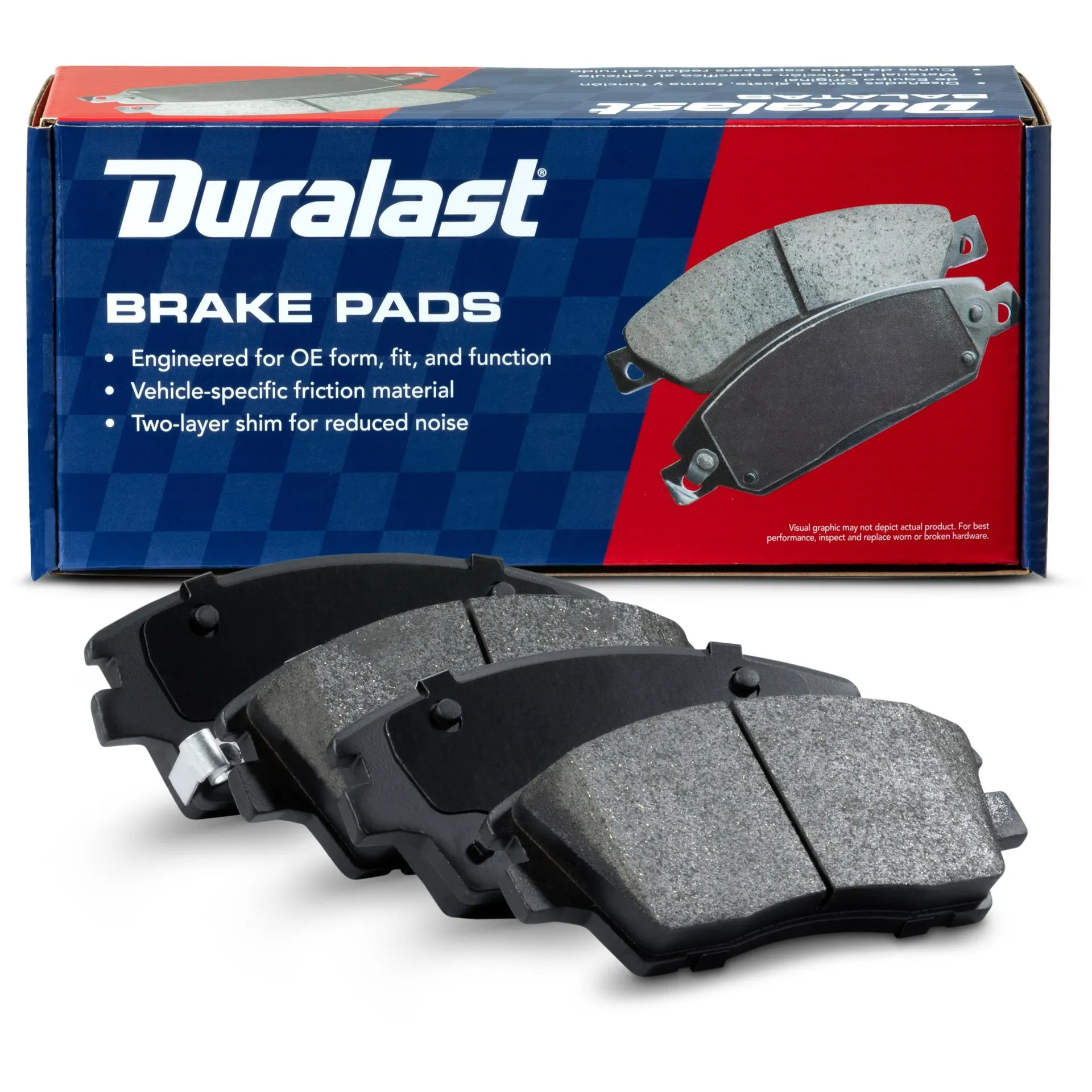 Duralast Ceramic Brake Pads D1847