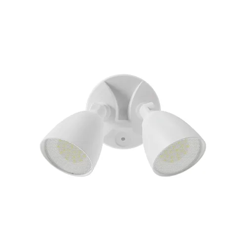 Patriot Lighting® White LED Dusk-to-Dawn Outdoor Security Light