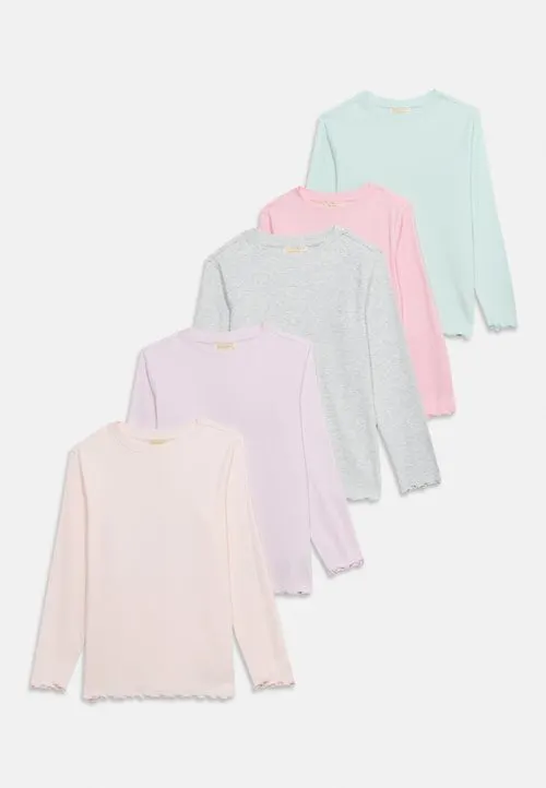 5 PACK - Topper langermet - lilac/green/light pink