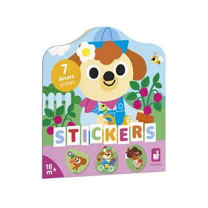Cahier de stickers Le Jardin