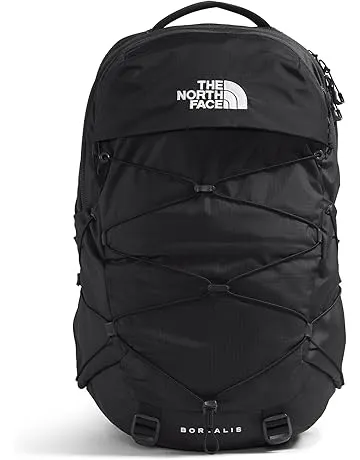 The North Face Borealis Commuter Laptop Backpack - Water Repellent, 16" Laptop Sleeve, Large Main Compartment, TNF Black/TNF Black-NPF, One Size