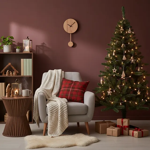 Árbol de Navidad Canadian verde de 180 cm de alto