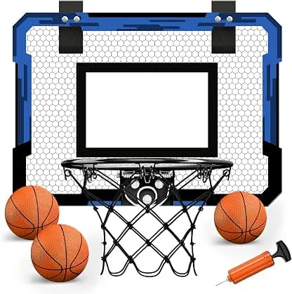 QDRAGON Mini Basketball Hoop | Over The Door Indoor,…