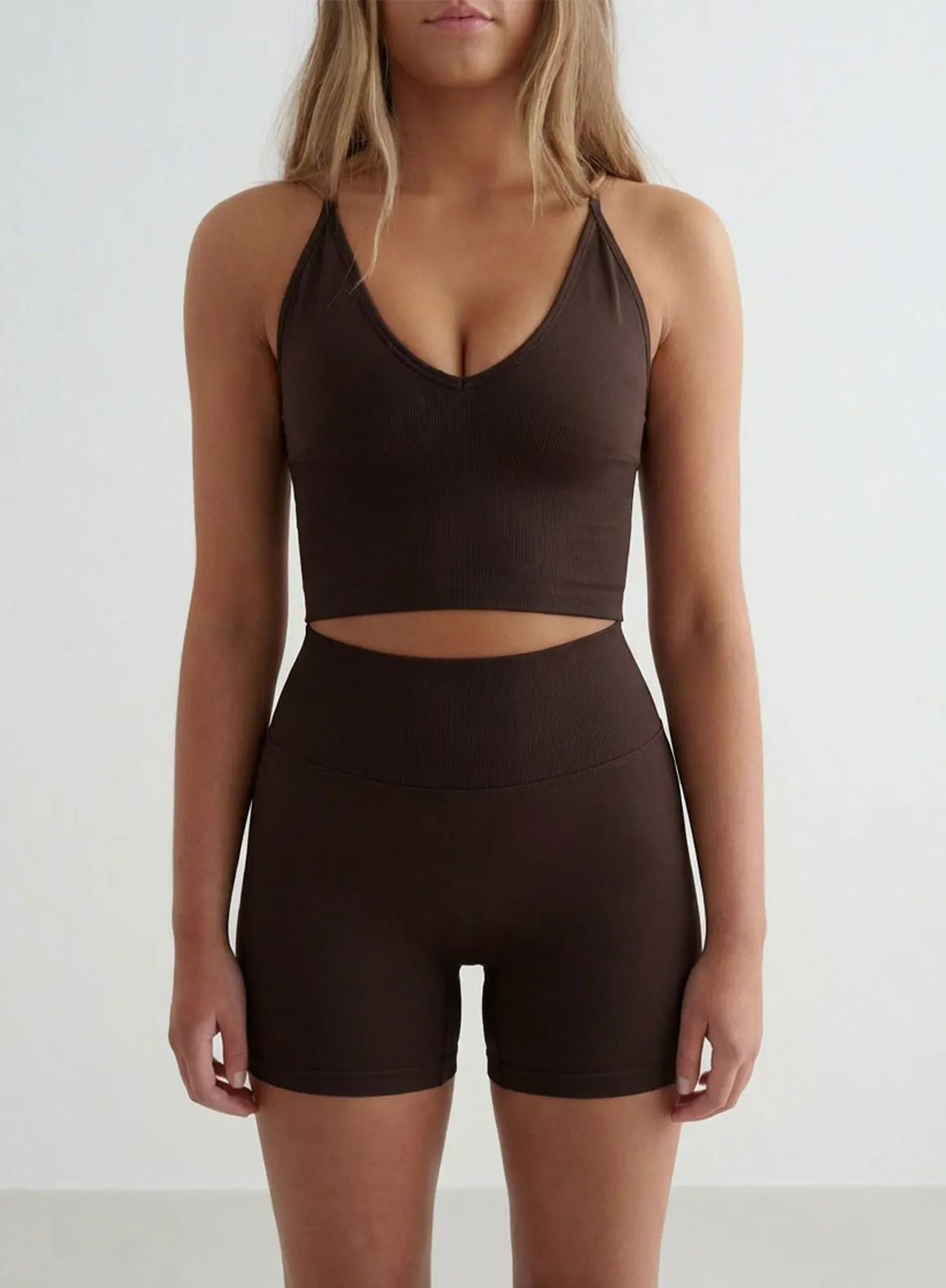 Chocolate Shape Seamless Hotpants