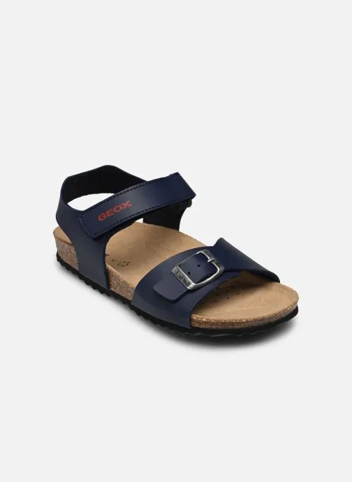 Sandalen J Ghita Boy J028LB jongens blauw