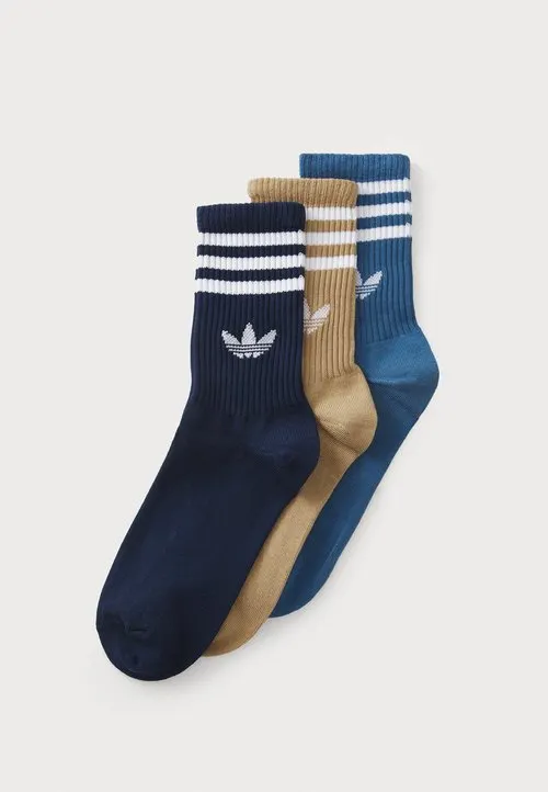 3S CREW S UNISEX 3PACK - Sokker - ash blue/night indigo/cardboard