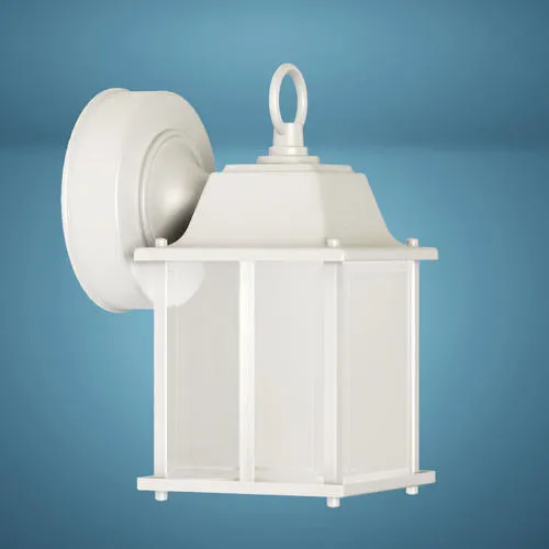 Patriot Lighting® Torrino Textured White Outdoor Wall Light