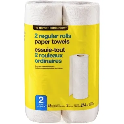 Regular Rolls Paper Towels 2 Pack